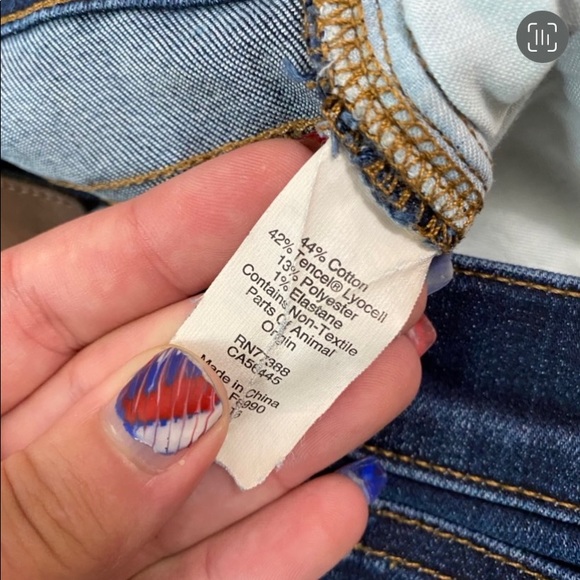 Madewell 9” High Riser Skinny Skinny Jeans Size 26 - Picture 6 of 7